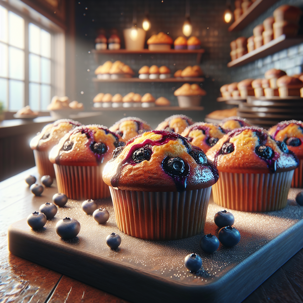 Blueberry Burst Muffins