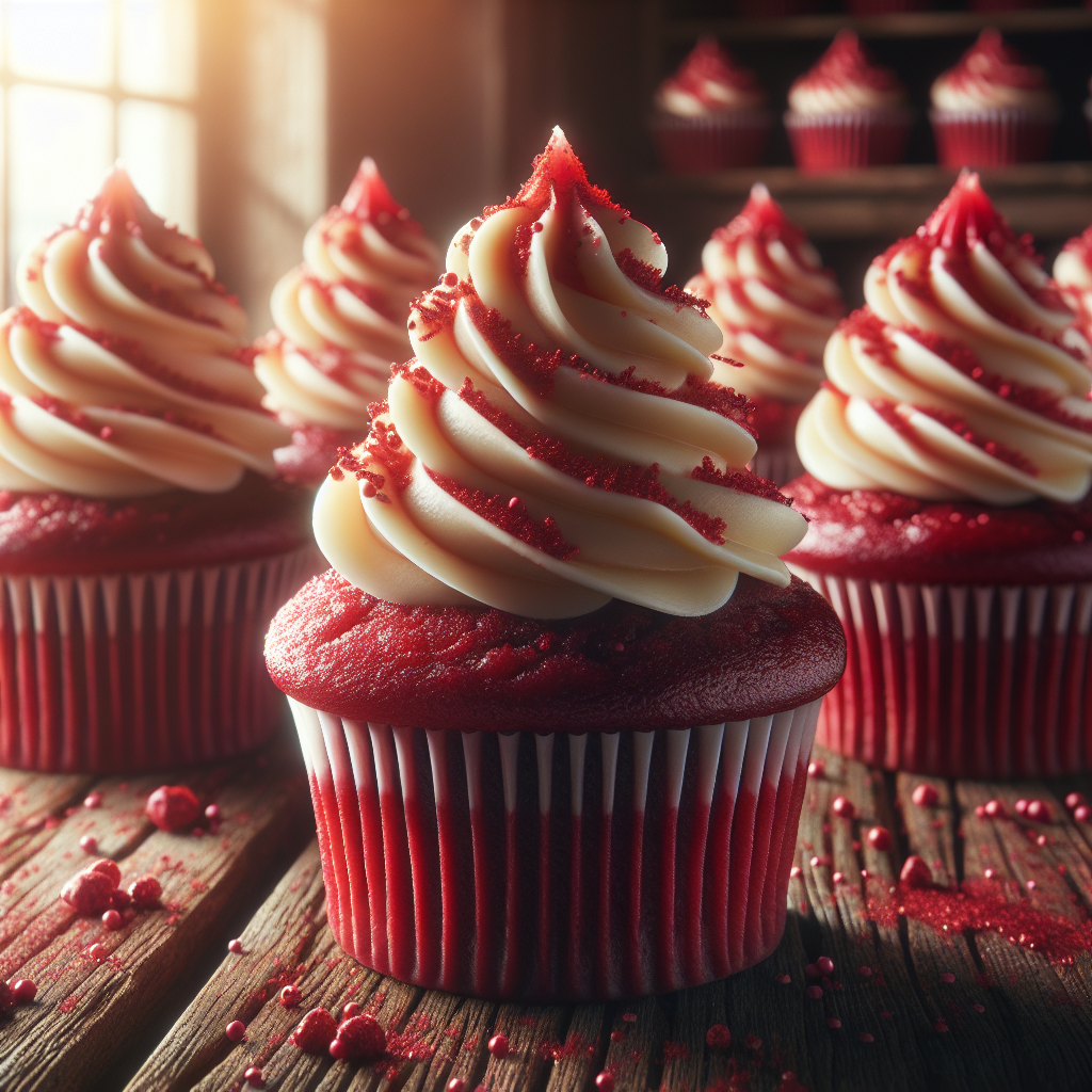 Velvet Red Velvet Cupcakes