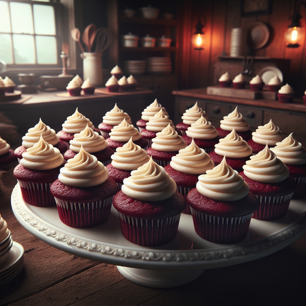 Velvet Red Velvet Cupcakes