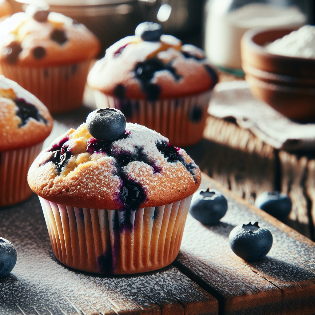 Blueberry Burst Muffins