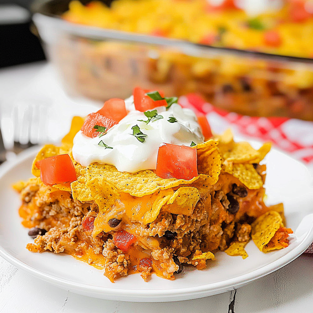 Doritos Taco Casserole Recipe Beth s Quick Bites